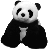 Stuffed Panda - Bambu