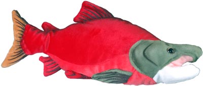 Plush Fish - Sockeye Salmon